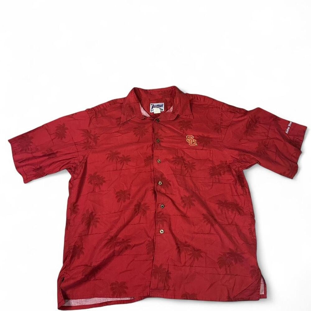 American-vintage Men's Red Shirt